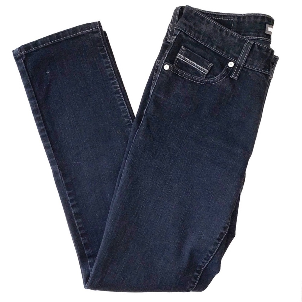 Levi's Black Mid-rise Skinny Jeans